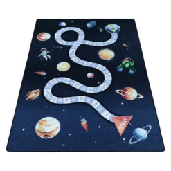 Spielmatte - Pleun Space Trip Dunkelblau