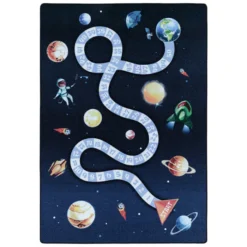 Spielmatte - Pleun Space Trip Dunkelblau