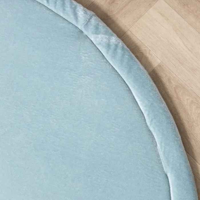 Spielmatte Rund - Jip Blau