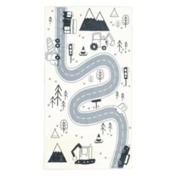 Spielteppich Auto - Dex Road Schwarz
