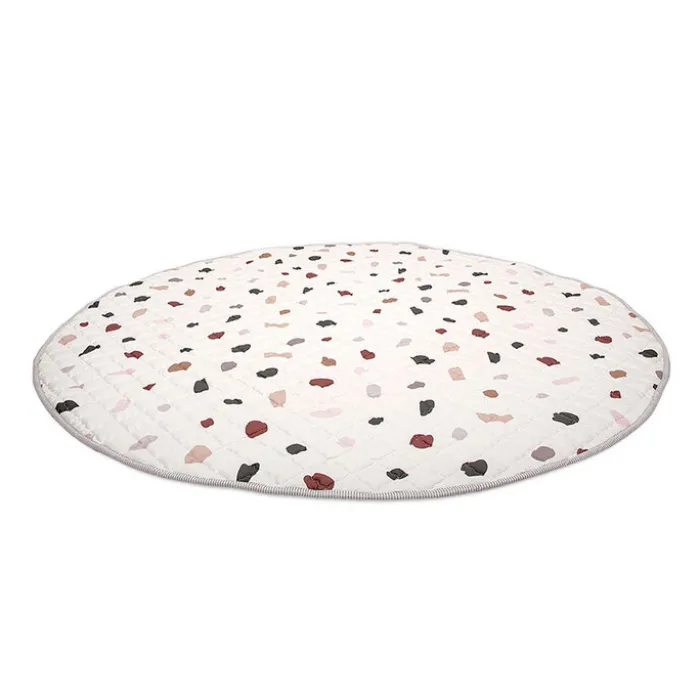 Spielteppich Baby Rund - Noa Konfetti Bunt - Ø 150cm