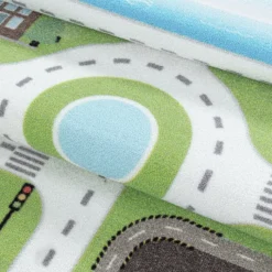 Spielteppich - Pleun Autobahn Grün
