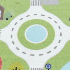 Spielteppich - Pleun Autobahn Grün