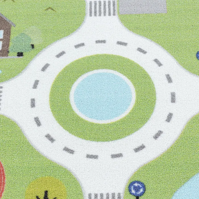 Spielteppich - Pleun Autobahn Grün