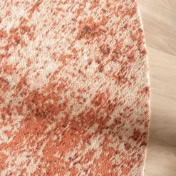 Teppich Abstrakt Rund - Candice Terracotta
