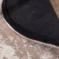 Teppich Abstrakt Rund - Candice Taupe