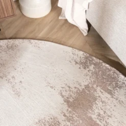 Teppich Abstrakt Rund - Candice Taupe