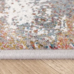 Teppich Abstrakt - Xavier Brush Grau Bunt