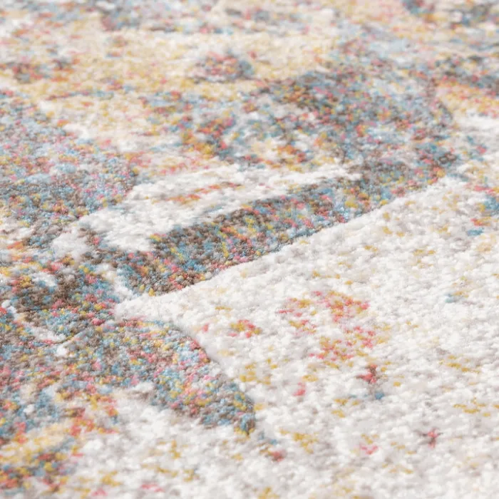 Teppich Abstrakt - Xavier Brush Grau Bunt
