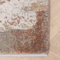 Teppich Abstrakt - Xavier Brush Grau Bunt