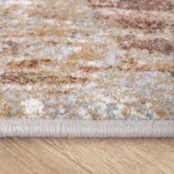 Teppich Abstrakt - Xavier Scratch Taupe Rot