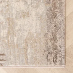 Teppich Abstrakt - Xavier Scratch Taupe Grau
