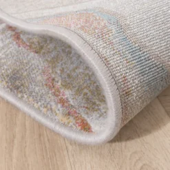 Teppich Abstrakt - Xavier Wave Blau Rot