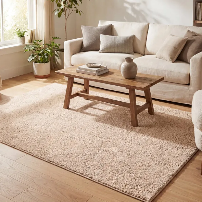 Teppich Hochflor - Lofty Beige