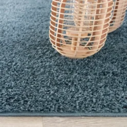Teppich Hochflor - Lofty Blau