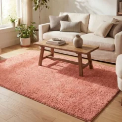 Teppich Hochflor - Lofty Orange Rosa