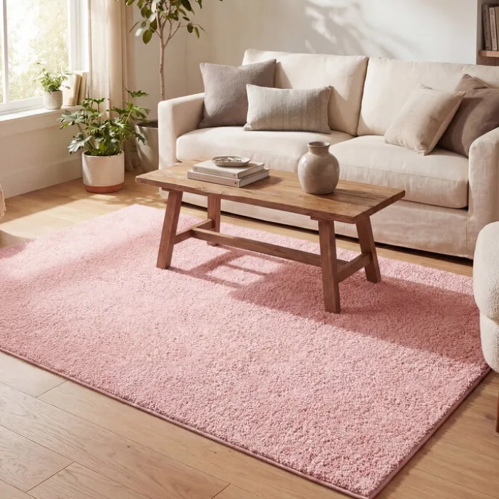 Teppich Hochflor - Lofty Rosa