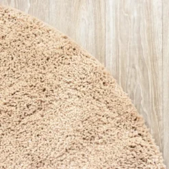 Teppich Hochflor Rund - Lofty Beige