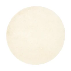 Teppich Hochflor Rund - Wish Creme