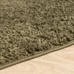 Teppich Hochflor Rund - Wish Grün