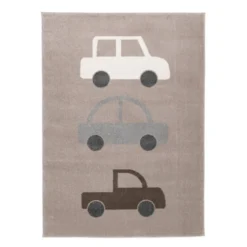 Teppich Kinderzimmer - Bowie Auto Taupe