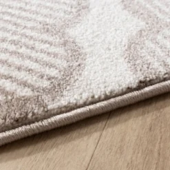 Teppich Kinderzimmer - Bowie Blume Creme