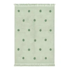 Teppich Kinderzimmer - Lou Dots Grün