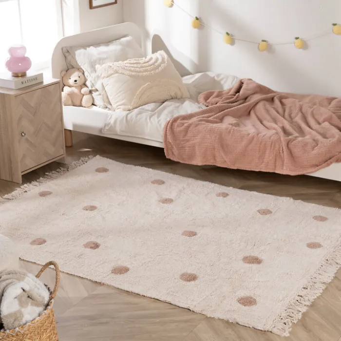 Teppich Kinderzimmer - Lou Dots Taupe