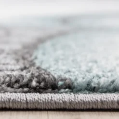 Teppich Kinderzimmer Rund - Anna Bär Blau