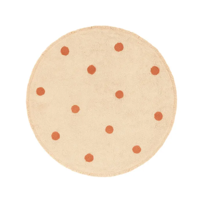 Teppich Kinderzimmer Rund - Lou Dots Terra
