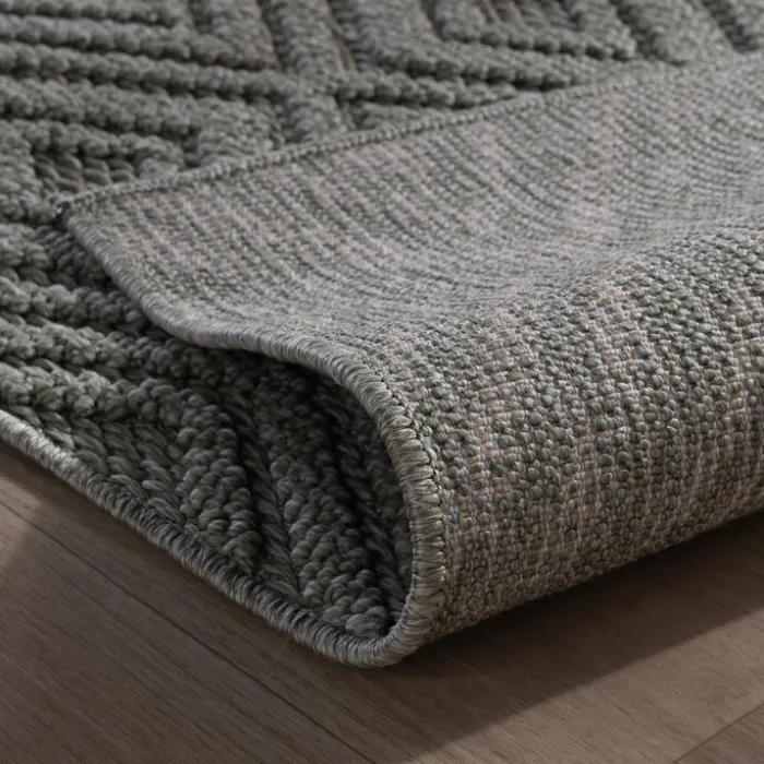 Teppich Läufer - Hidde 3D Diamond Grün