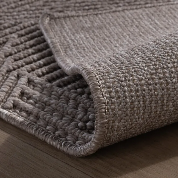 Teppich Läufer - Hidde 3D Maze Taupe