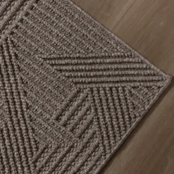 Teppich Läufer - Hidde 3D Maze Taupe