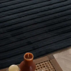 Teppich Organisch - Flowy Arch Anthrazit