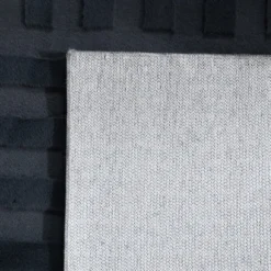Teppich Organisch - Flowy Lines Anthrazit