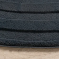 Teppich Organisch - Flowy Lines Anthrazit