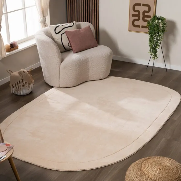 Teppich Organisch - Halo Pebble Beige