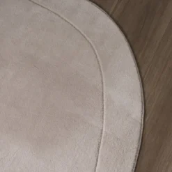 Teppich Organisch - Halo Pebble Grau