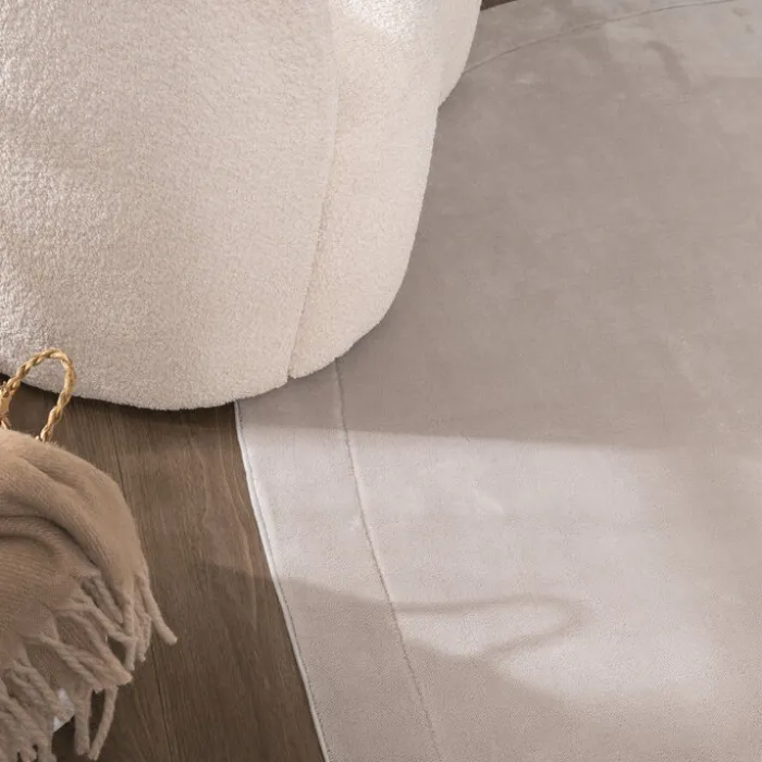 Teppich Organisch - Halo Pebble Grau