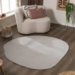 Teppich Organisch - Halo Stone Grau