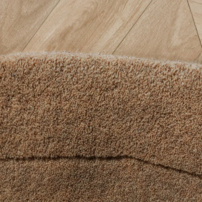 Teppich Organisch - Isara Border Braun