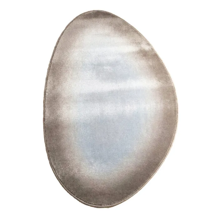 Teppich Organisch - Mellow Blau Taupe