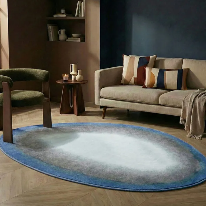 Teppich Organisch - Mellow Blau