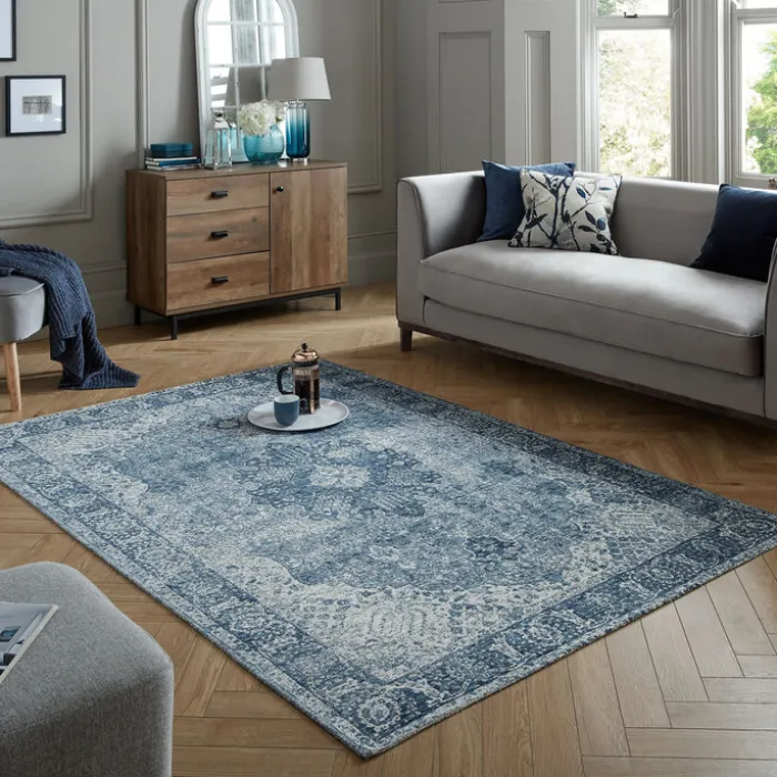 Teppich Orientalisch - Mannito Antique Blau