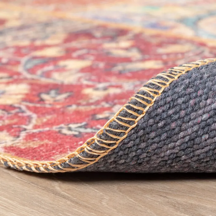 Teppich Patchwork - Moods Rot No.16