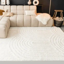 Teppich Skandinavisch - Lova Arches Creme