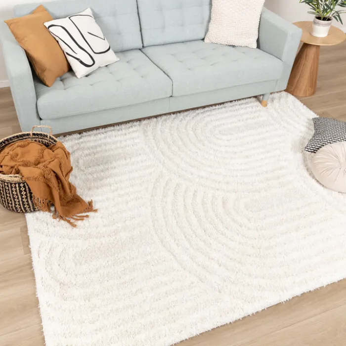 Teppich Skandinavisch - Lova Arches Creme