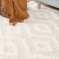 Teppich Skandinavisch - Lova Diamond Creme
