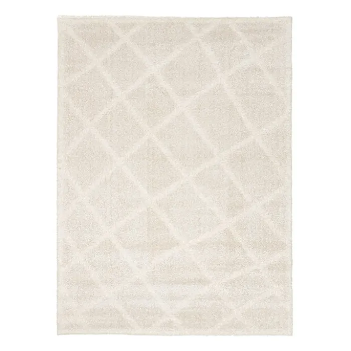 Teppich Skandinavisch - Lova Lines Creme