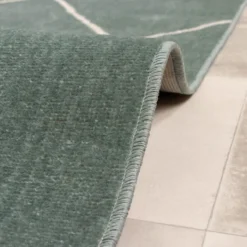 Teppich Skandinavisch - Odin Lines Grün